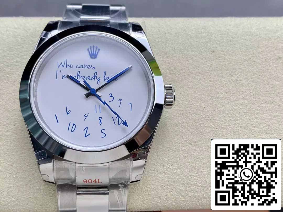 Replica 롤렉스 데이트저스트 41mm "Who Cares I'm Already Late" Counterweight version GM 팩토리