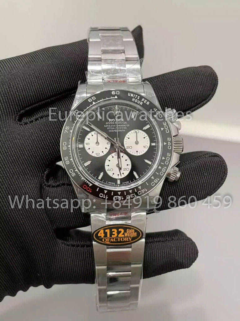 롤렉스 Cosmograph 데이토나 126529LN “Le Mans” 블랙 다이얼 1:1 Best Clone 에디션 QF 팩토리 Tungsten V9