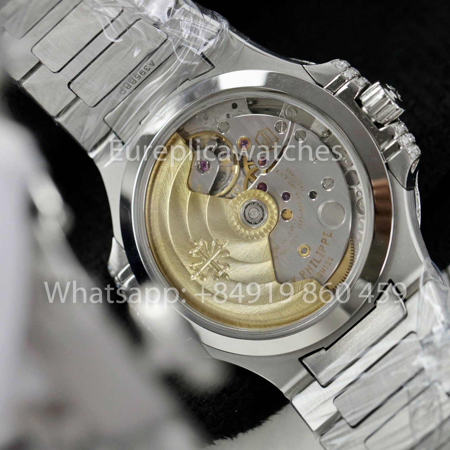 파텍 필립 노틸러스 7118 Full Iced Out – 1:1 Best Clone Ruby Saphire