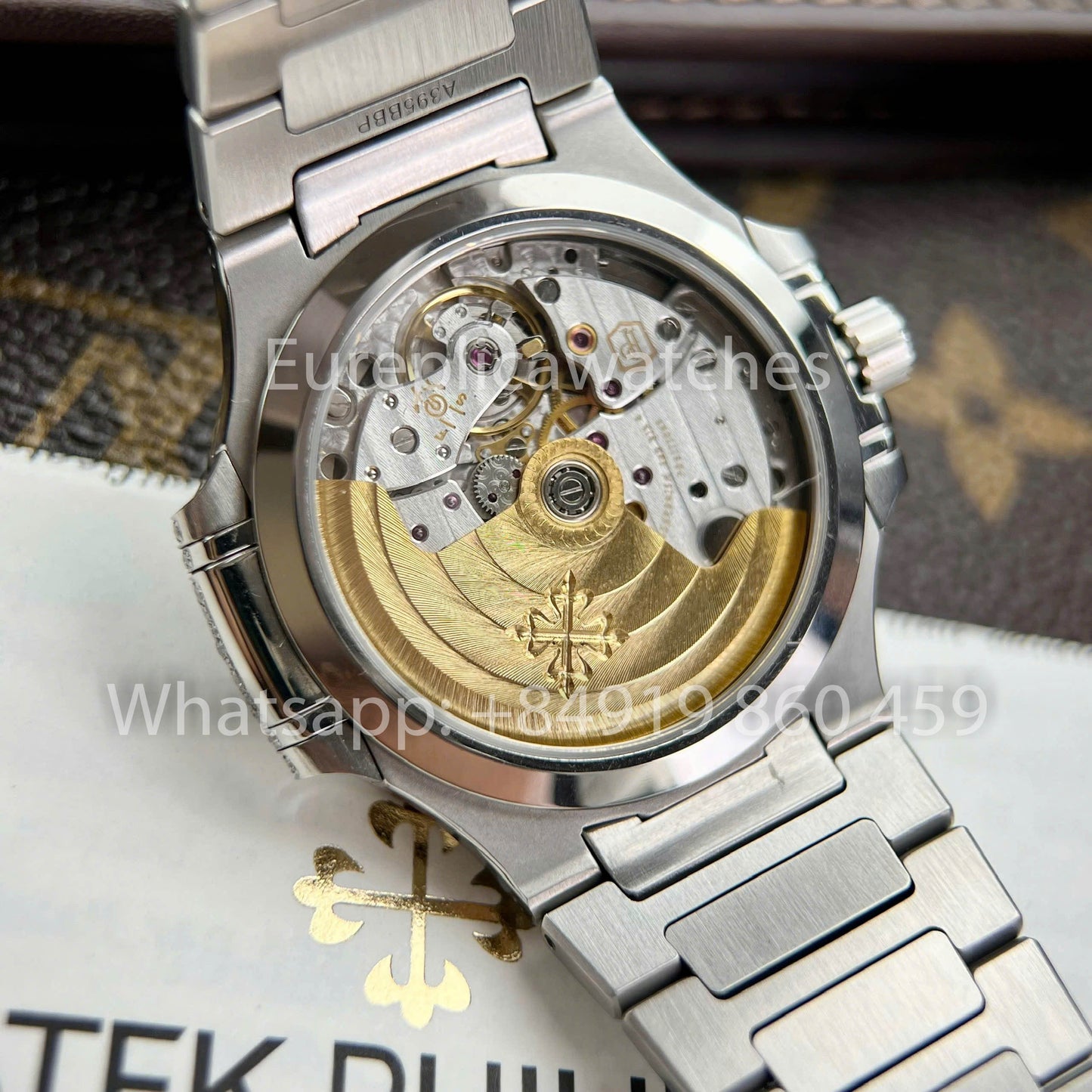 파텍 필립 노틸러스 7118/1450G-001 Full Iced Out – 1:1 Best Clone Custom Watch
