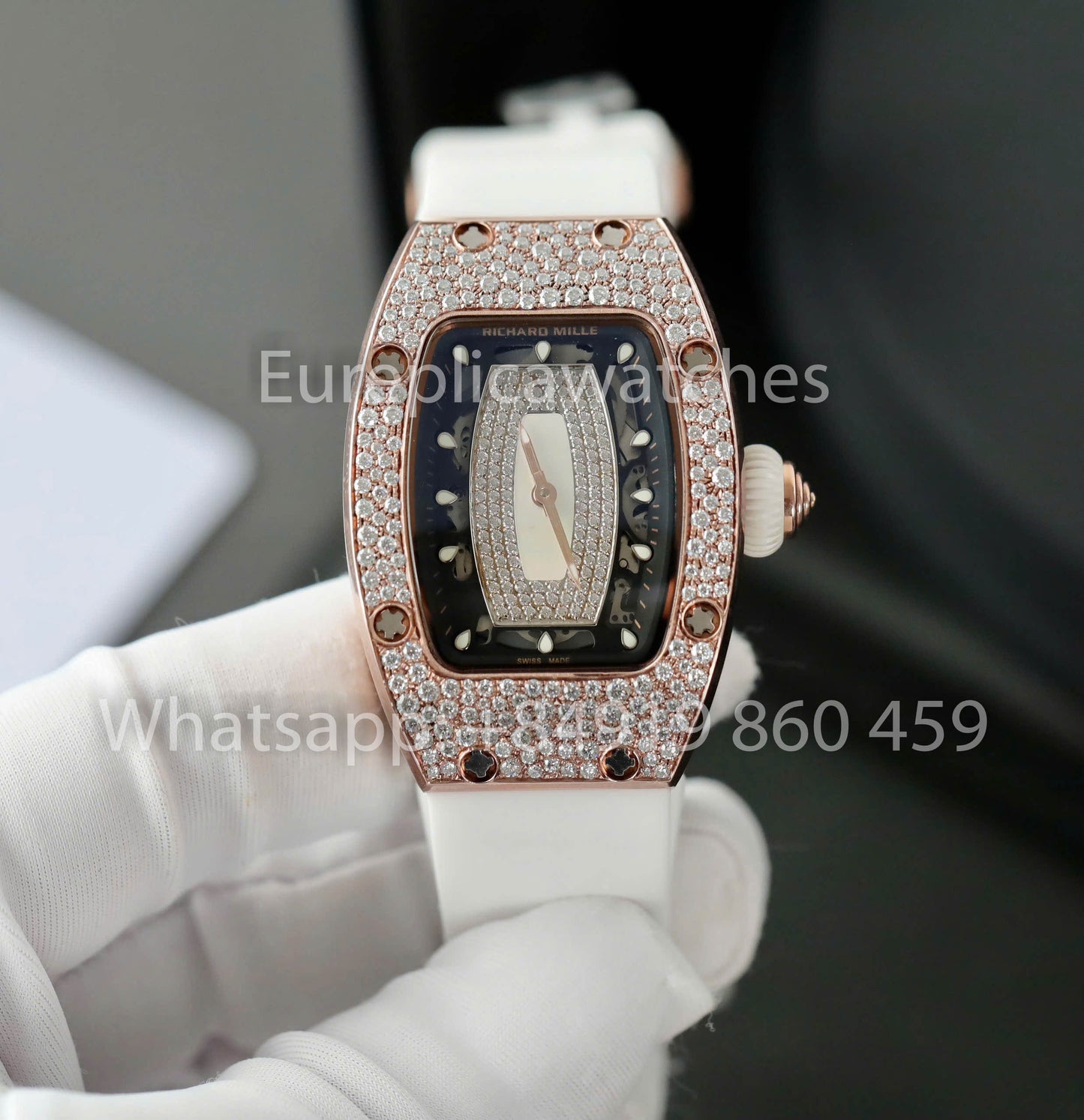 Richard Mille RM 07-01 1:1 Best Clone RM حافظة مويسانيتي مخصصة
