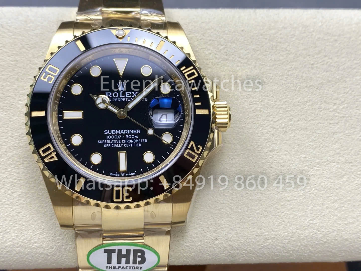 롤렉스 서브마리너 M126618ln-0002 41MM 1:1 Super Clone THB 팩토리