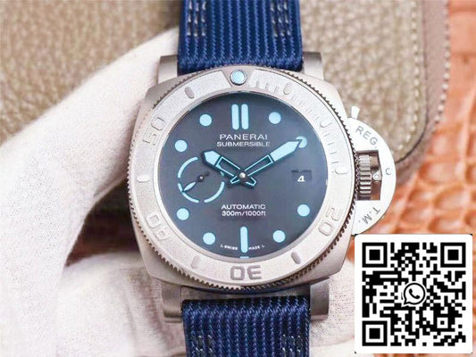 Panerai Submersible PAM00985 VS 팩토리 1:1 Best 에디션 블랙 다이얼 Swiss P.9010