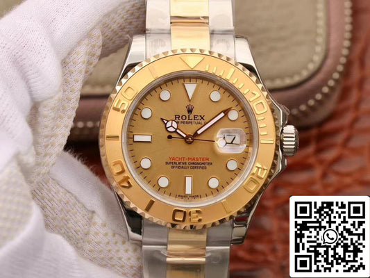 Rolex Yacht-Master 16623 1:1 Best 에디션 Gold Dial Swiss ETA2836 Gold Wrapped