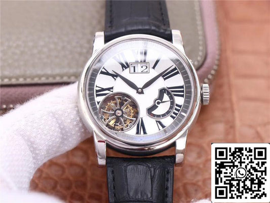 Roger Dubuis Hommage RDDBHO0568 투르비용 1:1 Best 에디션 JB 팩토리 화이트 다이얼 Swiss RD540