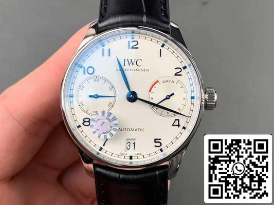 IWC Portugieser IW500705 1:1 Best 에디션 ZF 팩토리 V5 화이트 다이얼 Swiss ETA52010