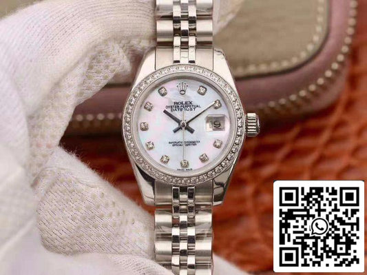 Rolex Lady Datejust 28MM 1:1 Best 에디션 Swiss Original Imported NH05 Movement Enamel Dial