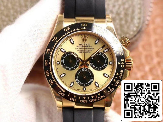 롤렉스 데이토나 M116518LN-0048 1:1 Best 에디션 Noob 팩토리 Champagne Dial Swiss ETA4130