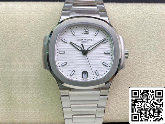 파텍 필립 노틸러스 Ladies 7118/1A-010 1:1 Best 에디션 3K 팩토리 Silver Dial