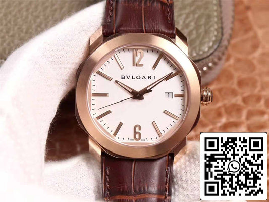 Bvlgari Octo 1:1 Best 에디션 BV 팩토리 화이트 다이얼