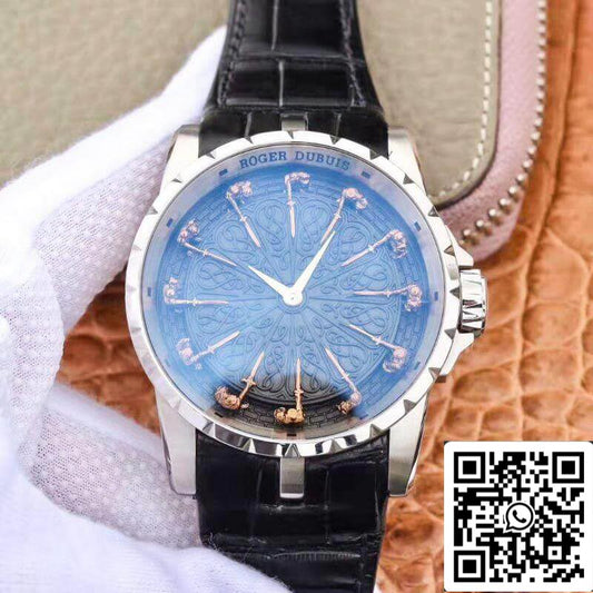 Roger Dubuis Excalibur Knights of The Round Table II Rddbex0511 ZF 팩토리 1:1 Best 에디션 스테인리스 스틸 case Swiss M9015