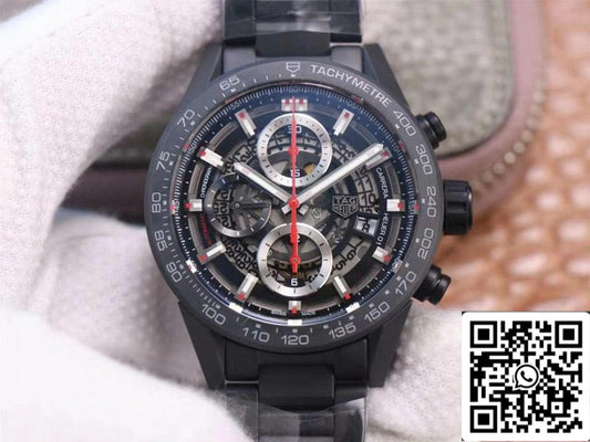 Tag Heuer Carrera CAR2090.BH0729 1:1 Best 에디션 XF 팩토리 블랙 세라믹 Customized Movement