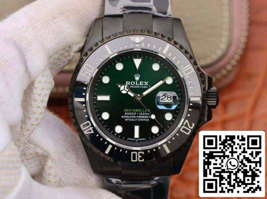 롤렉스 Sea-Dweller Deepsea 11666001 1:1 V2 Best 에디션 Swiss ETA2836 Superlumed dial