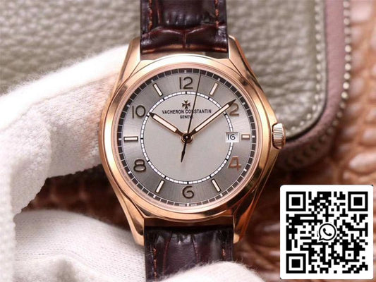 Vacheron Constantin Fiftysix 4600E/000R-B441 1:1 Best 에디션 ZF 팩토리 로즈 골드 Swiss ETA1326
