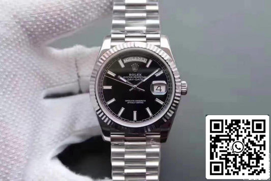 롤렉스 데이트저스트 II 126334 EW 팩토리 블랙 다이얼 1:1 Best 에디션 Swiss ETA3135