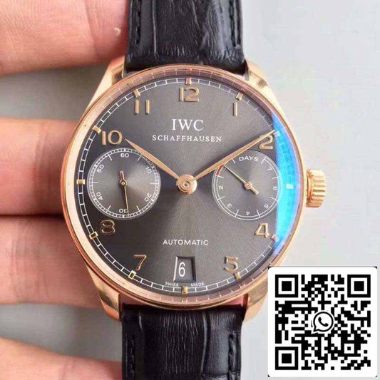 IWC Portugieser IW500702 ZF 팩토리 1:1 Best 에디션 Swiss ETA52010 Gray Ardoise Dial