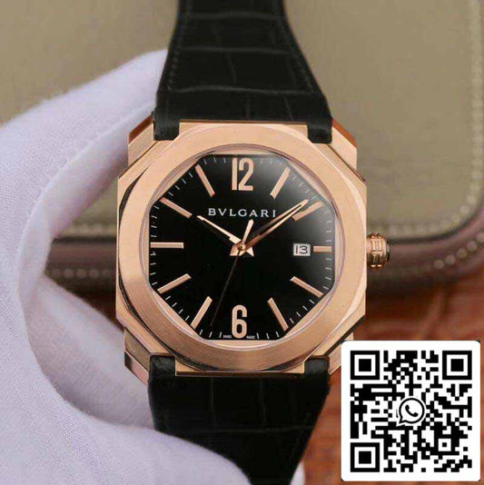 ساعات بولغاري أوكتو سولوتيمبو 102485 BG041BBSPGVD للرجال 1:1 أفضل ساعات سويسرية 오토매틱 BVL 193