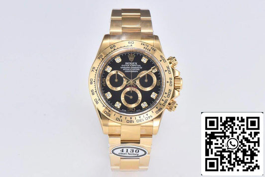 롤렉스 Cosmograph 데이토나 M116508-0016 1:1 Best 에디션 Clean 팩토리 블랙 다이얼