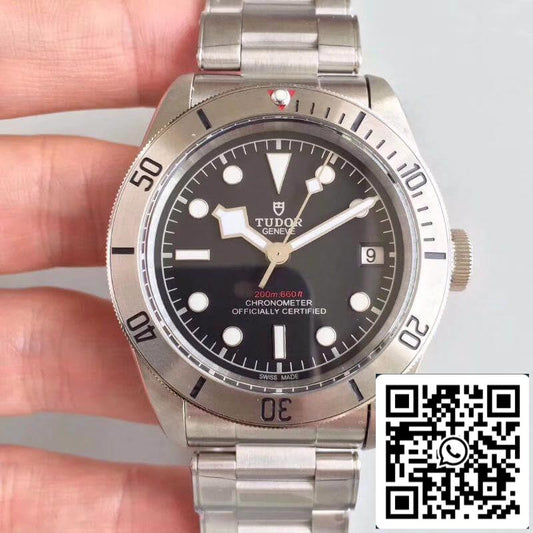Tudor Heritage 블랙 Bay M79730-0001 ZF 팩토리 1:1 Best 에디션 Swiss ETA2824-2 Superlumed Dome-shaped 블랙 다이얼
