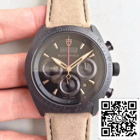 Tudor Fastrider 블랙 Shield M42000CN-0016 ZF 팩토리 Mechanical Watches 1:1 Best 에디션 Swiss ETA7753