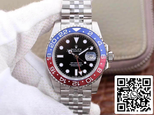 롤렉스 GMT-Master II 126710BLRO GM 팩토리 1:1 Best 에디션 Swiss ETA2836 블랙 다이얼