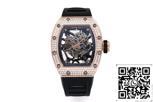 Richard Mille RM035 Americas 1:1 Best 에디션 KV 팩토리 Diamond Case