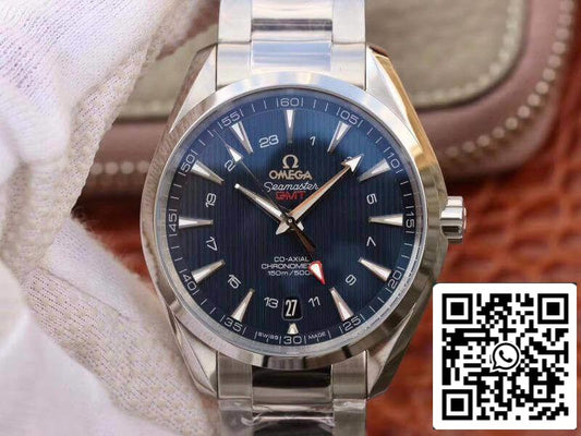 오메가 씨마스터 Aqua Terra 231.10.43.22.03.001 VS 팩토리 1:1 Best 에디션 Swiss ETA8605 블루 Textured Dial
