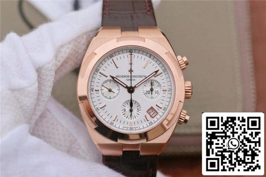 Vacheron Constantin Overseas 5500V/000R-B074 8F 팩토리 1:1 Best 에디션 Swiss ETA7750 Silver Dial