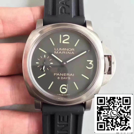 Panerai Luminor PAM510 ZF 팩토리 Men Watches 1:1 Best 에디션 Swiss ETA P5000 블랙 러버 스트랩