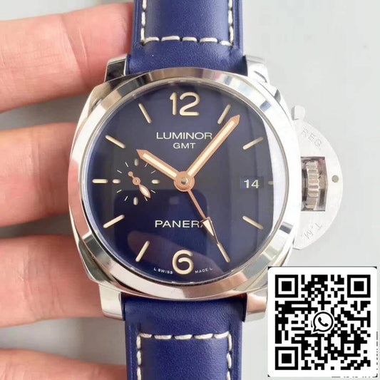 Panerai Luminor 1950 PAM688 ZF 팩토리 1:1 Best 에디션 Swiss ETA P9001 블루 가죽 스트랩