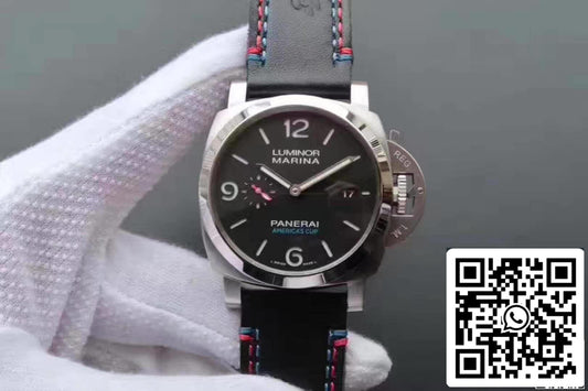 Panerai Luminor Marina 1950 PAM727 ZF 팩토리 1:1 Best 에디션 Swiss ETA P9010 블랙 가죽 스트랩
