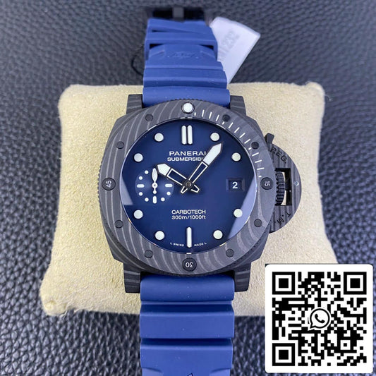 Panerai Submersible PAM01232 1:1 Best 에디션 VS 팩토리 블루 다이얼