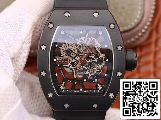 Richard Mille RM035 KV 팩토리 1:1 Best 에디션 Swiss ETA8215