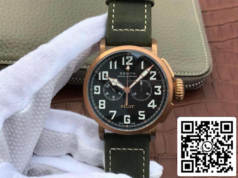 Zenith Pilot 29.2430.4069/21.C800 XF 팩토리 1:1 Best 에디션 Swiss ETA7750