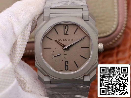 Bvlgari Octo Finissimo 102713 1:1 Best 에디션 BV 팩토리 그레이 다이얼
