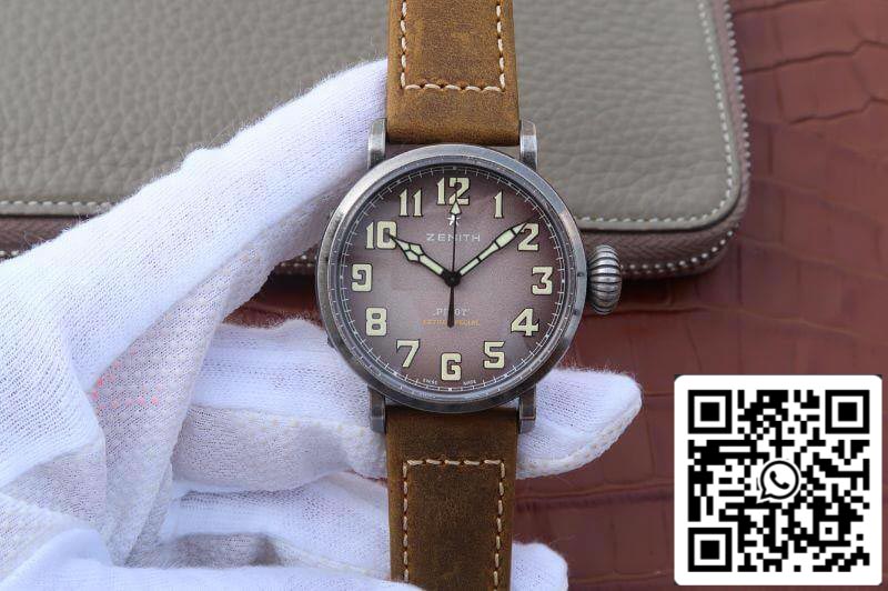 Zenith Pilot 11.1940.679/91.C807 XF 팩토리 1:1 Best 에디션 Swiss ETA9015