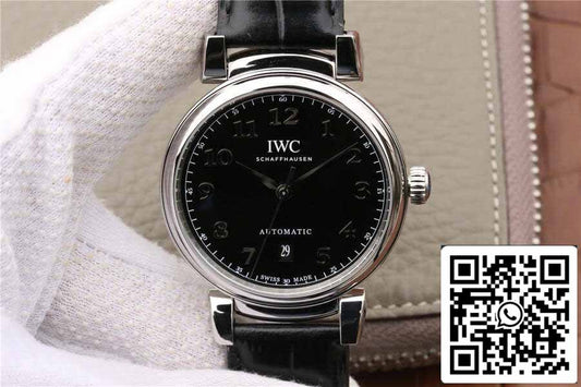 IWC Da Vinci IW356601 1:1 Best 에디션 MKS 팩토리 블랙 다이얼