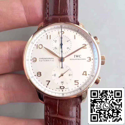 IWC Portuguese 크로노그래프 IW371445 ZF 팩토리 1:1 Best 에디션 Swiss ETA7750