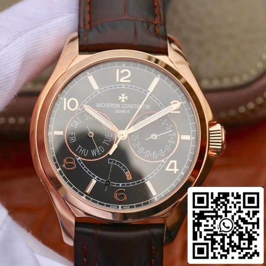 Vacheron Constantin FiftySix Day-Date 4400E/000R/B436 40mm Rosegold Case 1:1 Best 에디션 Swiss ETA2475