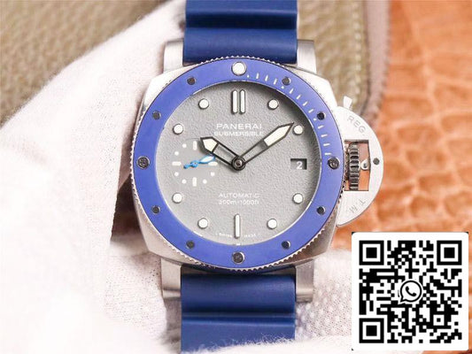 Panerai Submersible PAM00959 1:1 Best 에디션 VS 팩토리 Shark 그레이 다이얼 Swiss P9010