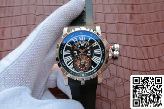 Roger Dubuis Hommage 투르비용 1:1 Best 에디션 JB 팩토리 로즈 골드