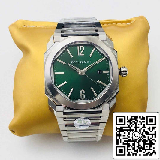Bvlgari OCTO SOLOTEMPO 101963 BGOP41BGLD 1:1 Best 에디션 BV 팩토리 그린 다이얼