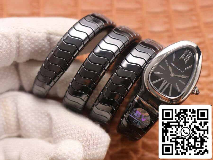 Bvlgari Serpenti 1:1 Best 에디션 BV 팩토리 블랙 다이얼