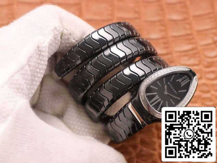 Bvlgari Serpenti 1:1 Best 에디션 BV 팩토리 세라믹 Алмазный безель