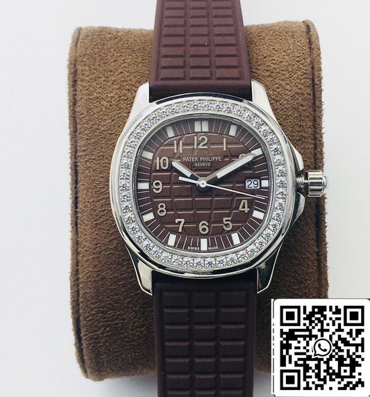 파텍 필립 아쿠아넛 5067A-023 Quartz Movement 1:1 Best 에디션 PPF 팩토리 브라운 Strap