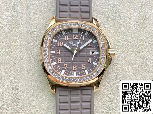 파텍 필립 아쿠아넛 5067A Quartz Movement 1:1 Best 에디션 PPF 팩토리 로즈 골드 Case