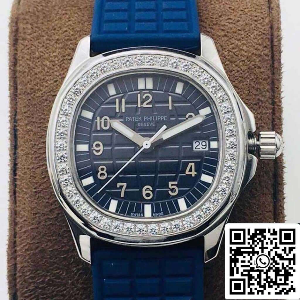 파텍 필립 아쿠아넛 5067A-025 Quartz Movement 1:1 Best 에디션 PPF 팩토리 블루 다이얼