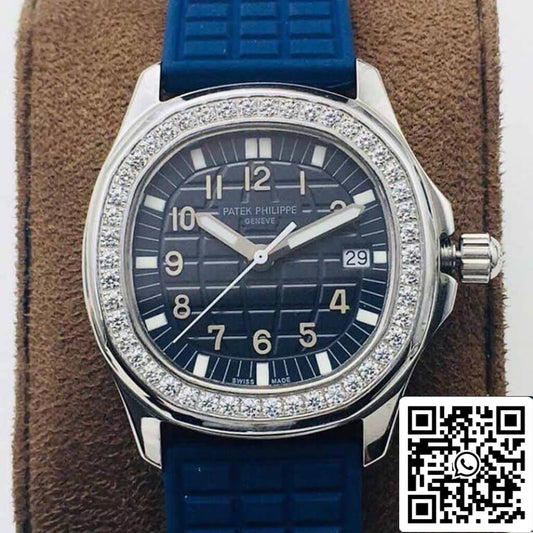 파텍 필립 아쿠아넛 5067A-025 Quartz Movement 1:1 Best 에디션 PPF 팩토리 블루 다이얼