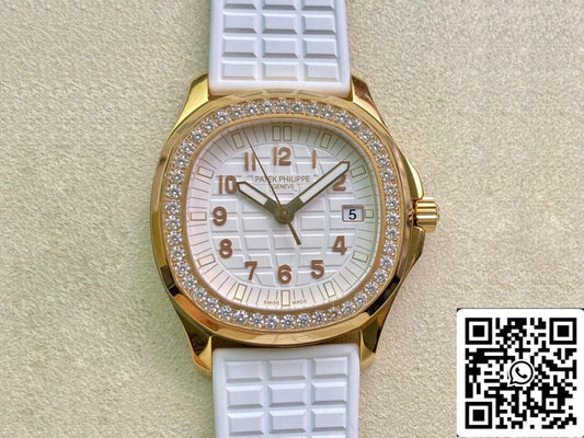 파텍 필립 아쿠아넛 5067A Quartz Movement 1:1 Best 에디션 PPF 팩토리 옐로 골드 Case
