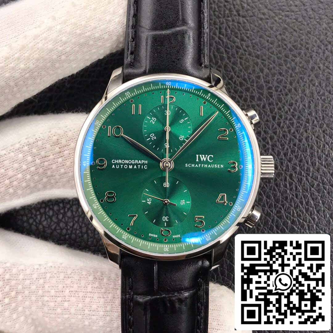 IWC Portugieser IW371615 1:1 Best 에디션 ZF 팩토리 그린 다이얼